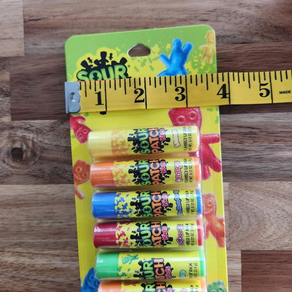NEW Sour Patch Kids Flavored‎ Lip Balm Set 8 Count